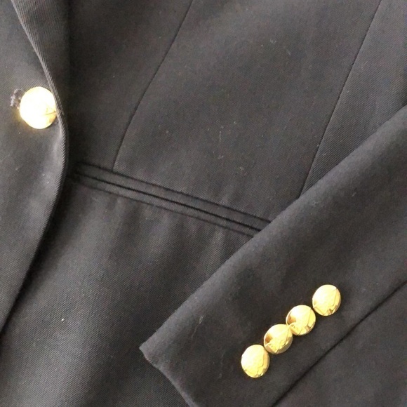 Austin Reed London-New York Wool Navy Double Breasted Blazer 6 - Picture 5 of 12